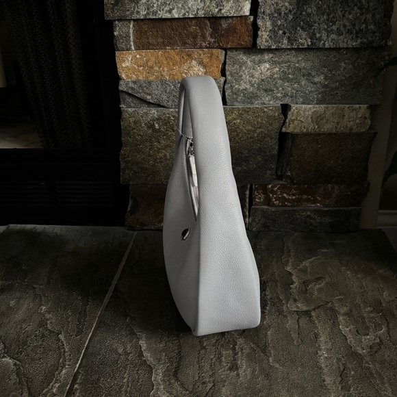 NWT Kate Spade Kayla Crescent Shoulder Bag Grey In Dust Bag XMAS Gift - Picture 5 of 15